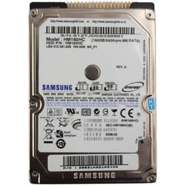 Sip Desbordamiento Escalera Disco duro Samsung IDE 160Gb 2,5" Refurbished